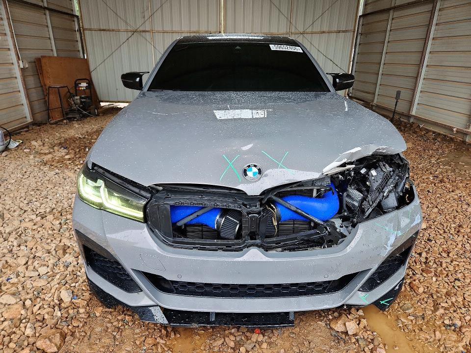 2021 Bmw M550xi მანქანა იყიდება აუქციონზე, vin: WBA13BK04MCH00208, აუქციონის ნომერი: 59652406