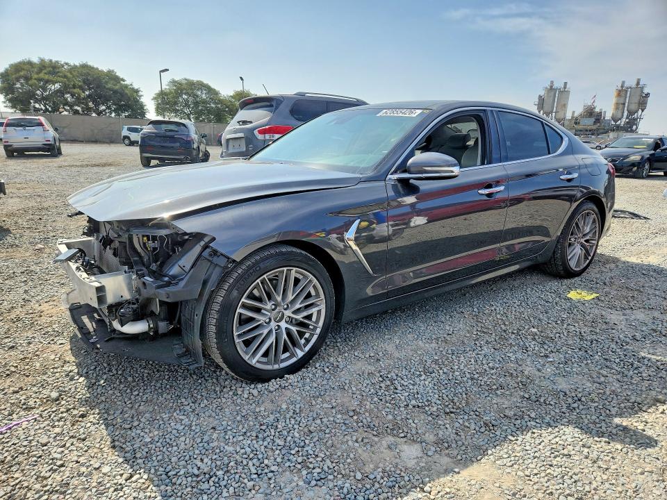 2021 Genesis G70 მანქანა იყიდება აუქციონზე, vin: KMTG34LA7MU067020, აუქციონის ნომერი: 62855426