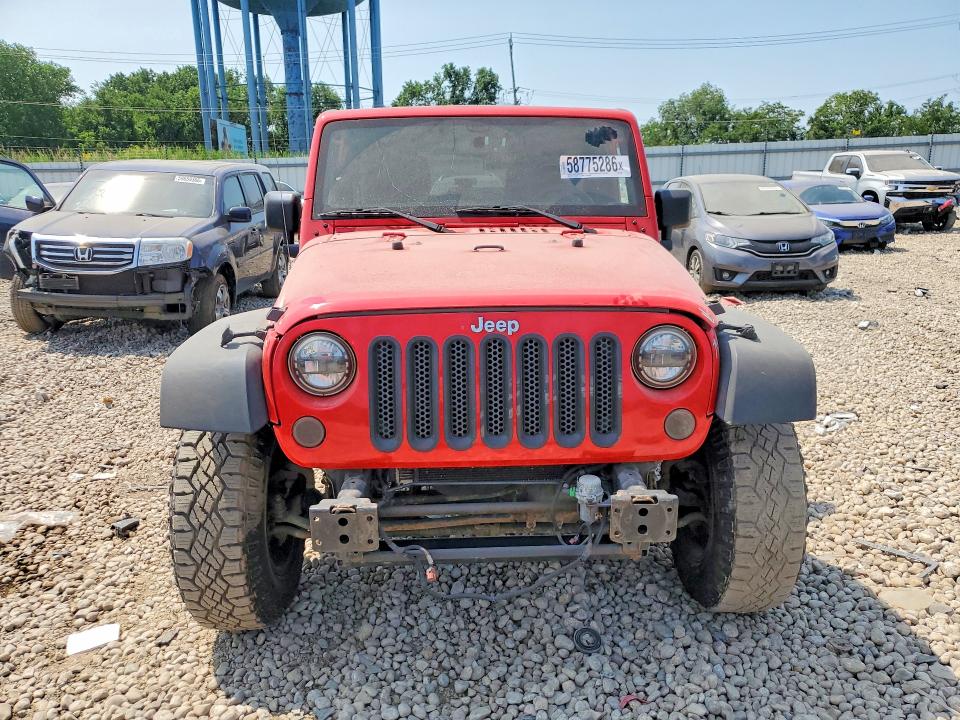 58775286 :رقم المزاد ، 1C4BJWDG8GL285300 vin ، 2016 Jeep Wrangler Unlimited مزاد بيع