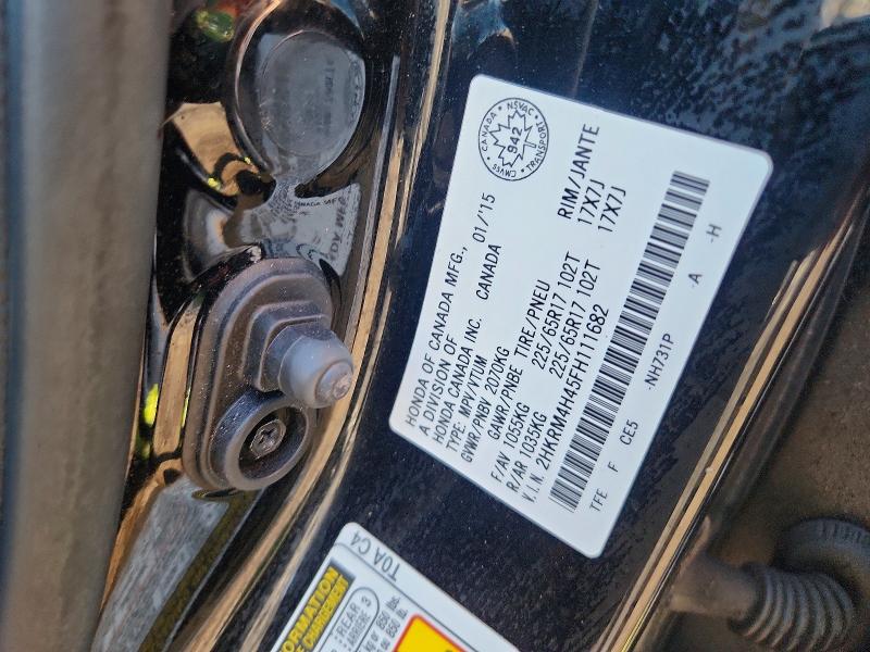 Aukcja sprzedaży 2015 Honda Cr-v, vin: 2HKRM4H45FH111682, numer aukcji: 60061976