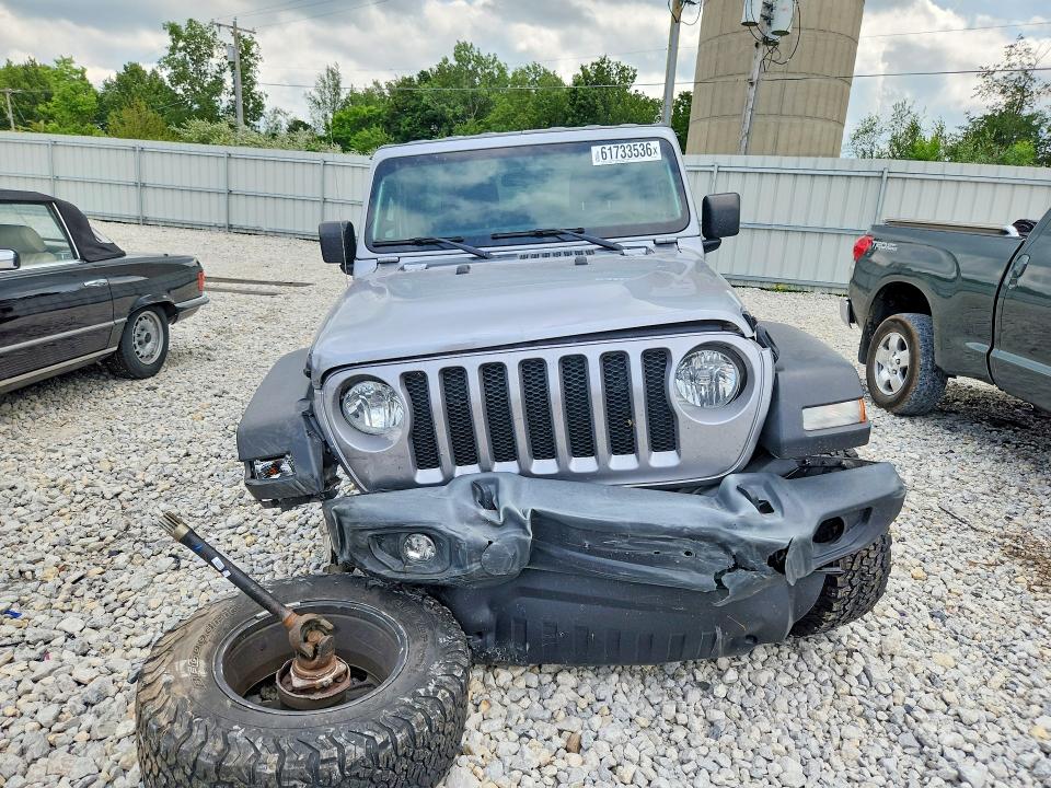 Продаж на аукціоні авто 2021 Jeep Wrangler Unlimited, vin: 1C4HJXDG2MW619511, номер лоту: 61733536