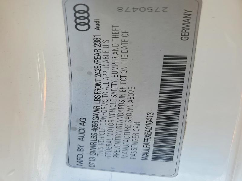 Продаж на аукціоні авто 2014 Audi A5, vin: WAULFAFRXEA010413, номер лоту: 60958286