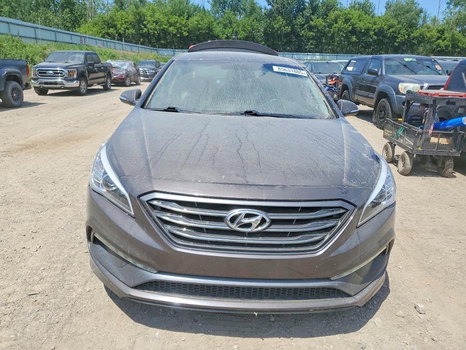 2015 Hyundai Sonata მანქანა იყიდება აუქციონზე, vin: 5NPE34AF5FH251681, აუქციონის ნომერი: 85631805