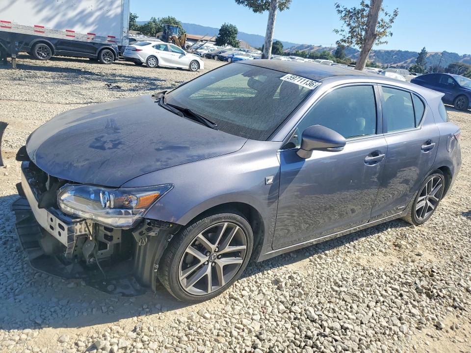 2016 Lexus Ct მანქანა იყიდება აუქციონზე, vin: JTHKD5BH8G2266800, აუქციონის ნომერი: 59711136