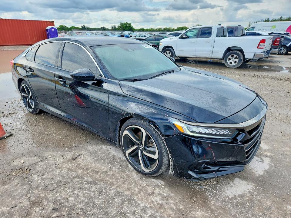 2021 Honda Accord მანქანა იყიდება აუქციონზე, vin: 1HGCV1F37MA059943, აუქციონის ნომერი: 62460486