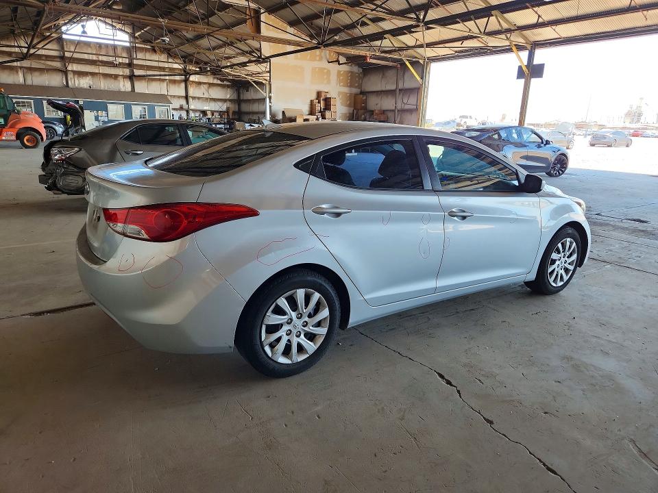 2011 Hyundai Elantra მანქანა იყიდება აუქციონზე, vin: 5NPDH4AE5BH034601, აუქციონის ნომერი: 62509946