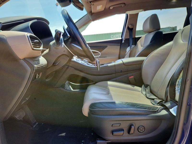2021 Hyundai Santa Fe მანქანა იყიდება აუქციონზე, vin: 5NMS44AL6MH334021, აუქციონის ნომერი: 63330556