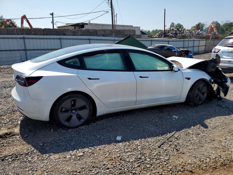 Продаж на аукціоні авто 2022 Tesla Model 3, vin: 5YJ3E1EA8NF357084, номер лоту: 61703656