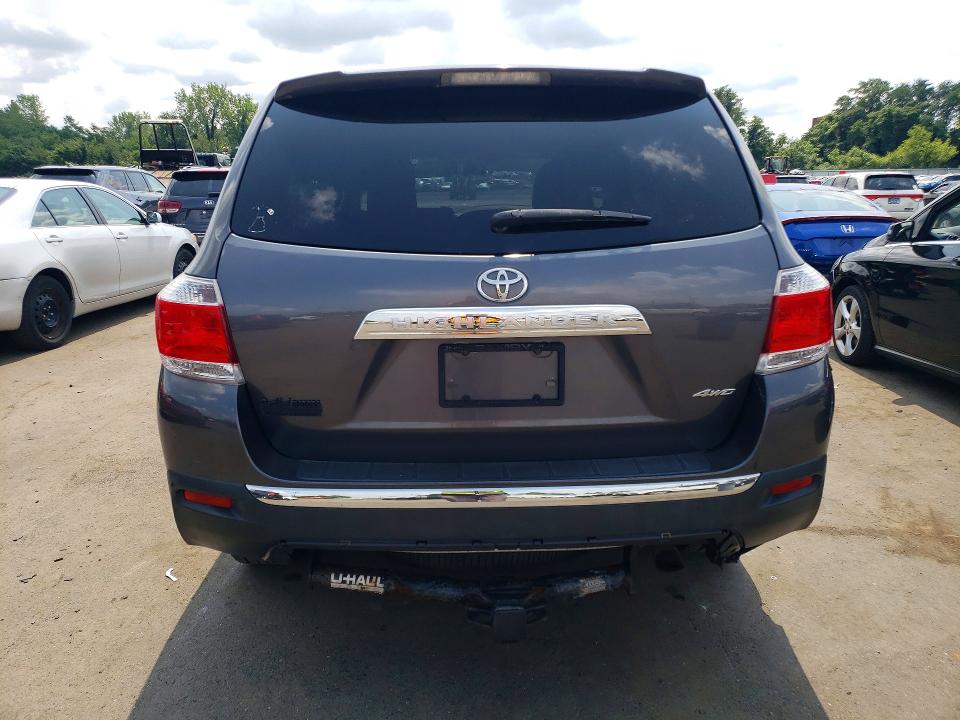 2013 Toyota Highlander მანქანა იყიდება აუქციონზე, vin: 5TDBK3EH1DS178814, აუქციონის ნომერი: 62468996