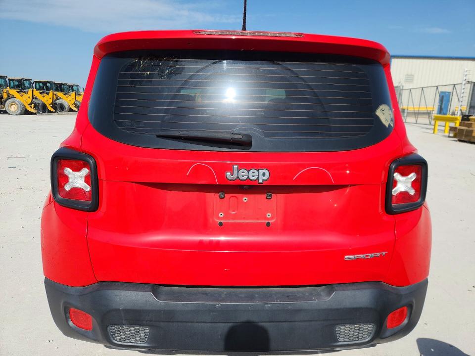 Aukcja sprzedaży 2017 Jeep Renegade, vin: ZACCJAAB5HPF31233, numer aukcji: 61594176
