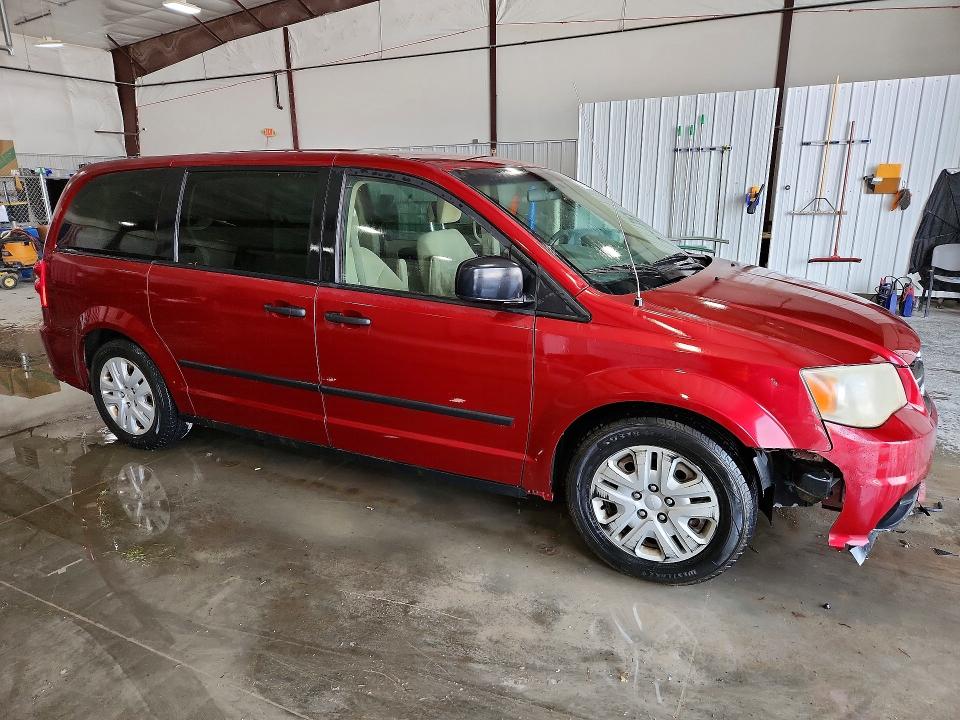 61796156 :رقم المزاد ، 2C4RDGBG7ER459635 vin ، 2014 Dodge Grand Caravan مزاد بيع