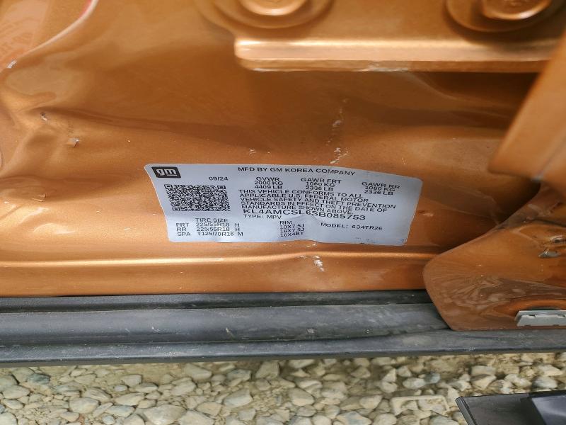 Aukcja sprzedaży 2025 Buick Encore Gx, vin: KL4AMCSL6SB085753, numer aukcji: 62048046