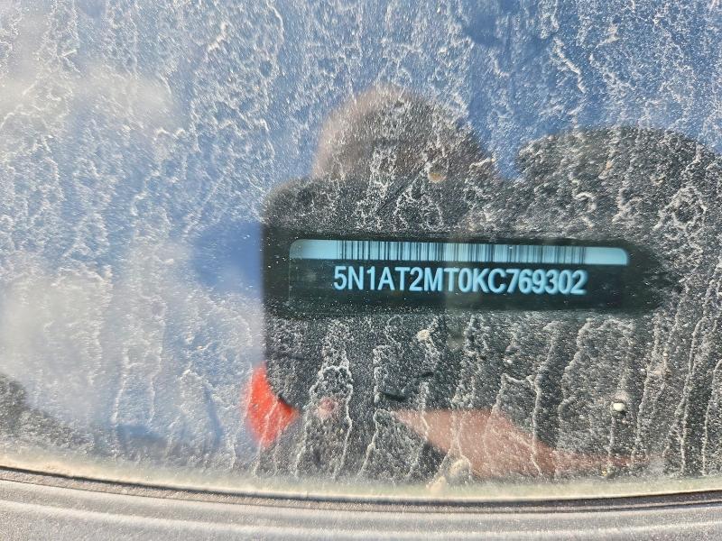 Продаж на аукціоні авто 2019 Nissan Rogue, vin: 5N1AT2MT0KC769302, номер лоту: 62623616