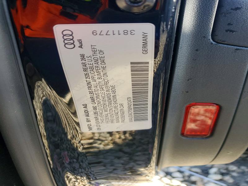 Aukcja sprzedaży 2023 Audi A5, vin: WAUDACF58PA012479, numer aukcji: 60026026