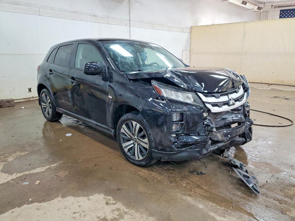 2022 Mitsubishi Outlander Sport მანქანა იყიდება აუქციონზე, vin: JA4APUAU9NU000677, აუქციონის ნომერი: 60716166