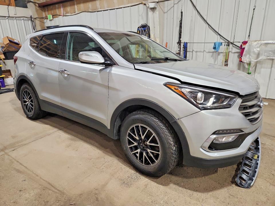 62686786 :رقم المزاد ، 5XYZUDLB5HG390387 vin ، 2017 Hyundai Santa Fe Sport مزاد بيع