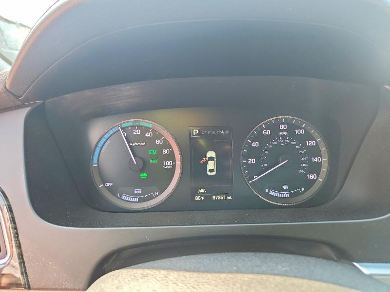 2016 Hyundai Sonata Hybrid მანქანა იყიდება აუქციონზე, vin: KMHE34L13GA017867, აუქციონის ნომერი: 59236846