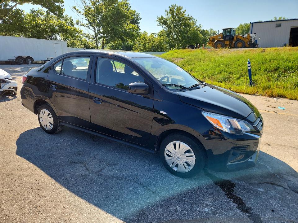 60998026 :رقم المزاد ، ML32FUFJ1RHF14300 vin ، 2024 Mitsubishi Mirage مزاد بيع