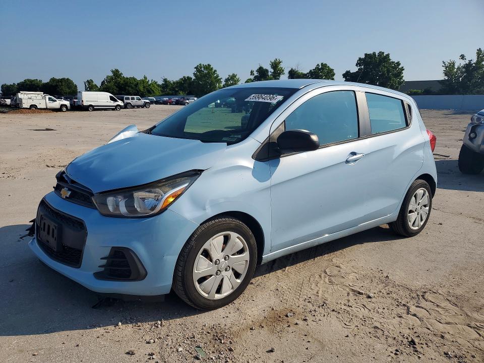 2016 Chevrolet Spark მანქანა იყიდება აუქციონზე, vin: KL8CB6SA1GC616906, აუქციონის ნომერი: 59964096