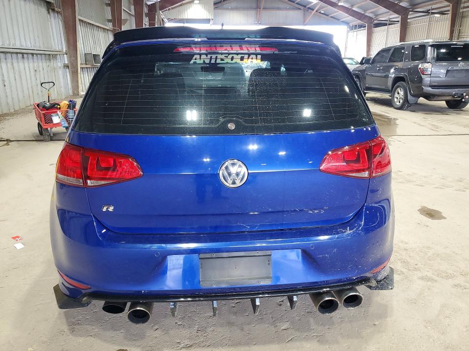 2017 Volkswagen Golf R მანქანა იყიდება აუქციონზე, vin: WVWVF7AU3HW071605, აუქციონის ნომერი: 60807066