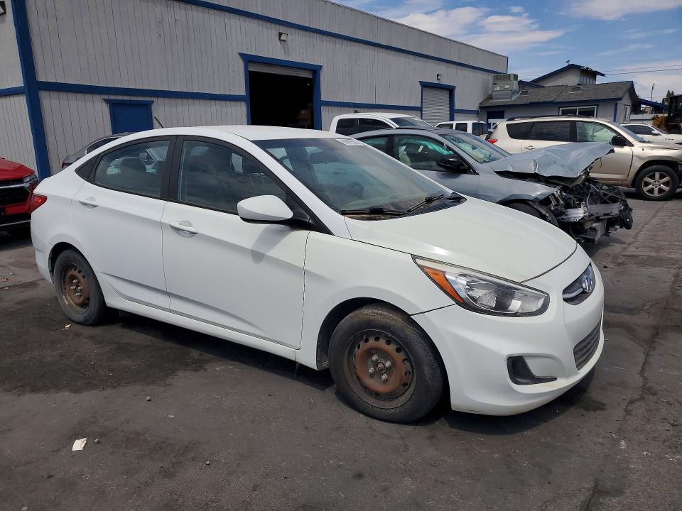 60805536 :رقم المزاد ، KMHCT4AE9HU200204 vin ، 2017 Hyundai Accent مزاد بيع