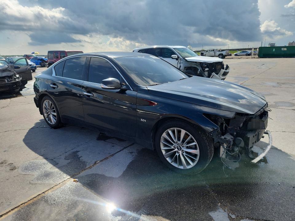 2018 Infiniti Q50 მანქანა იყიდება აუქციონზე, vin: JN1EV7AP1JM361293, აუქციონის ნომერი: 59259766