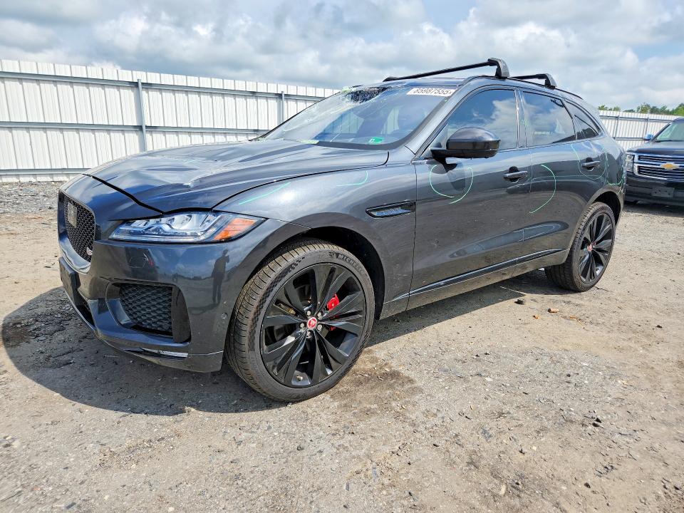 Auction sale of the 2018 Jaguar F-pace, vin: SADCM2FV7JA328421, lot number: 85987555