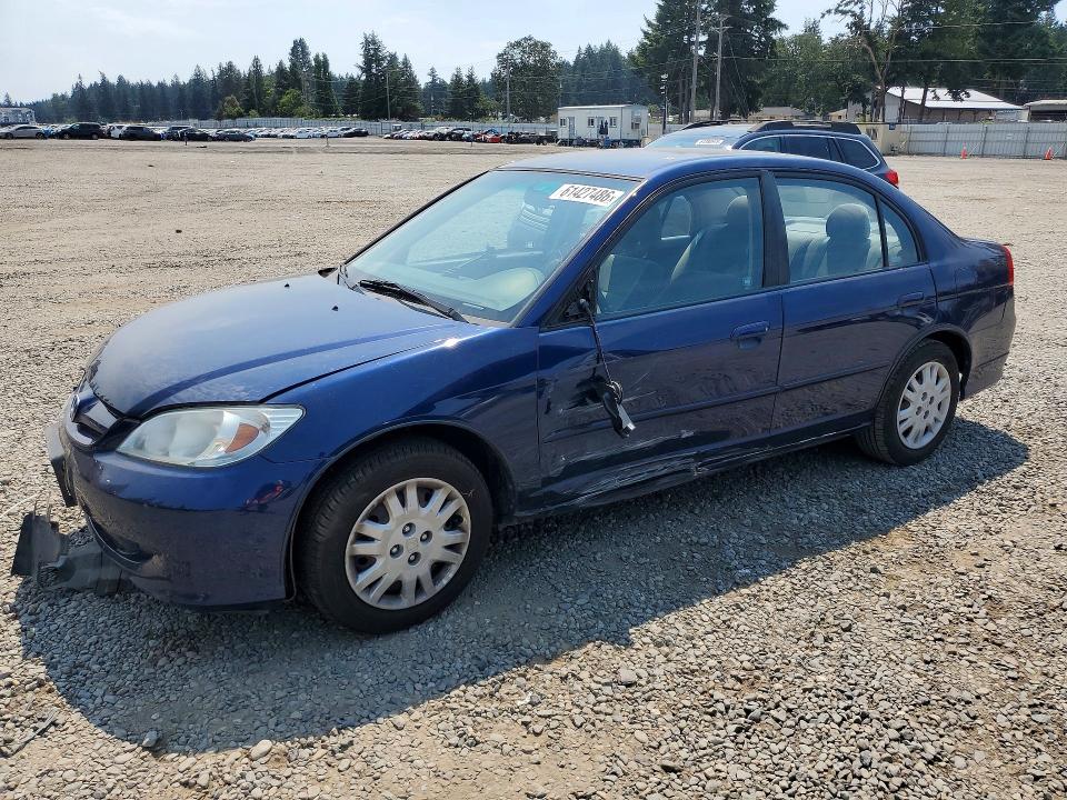 Aukcja sprzedaży 2005 Honda Civic, vin: 2HGES16555H604835, numer aukcji: 61427486