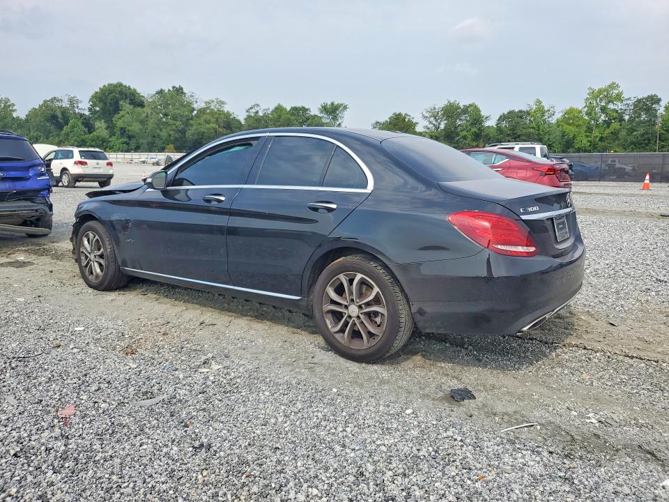 2015 Mercedes-benz C მანქანა იყიდება აუქციონზე, vin: 55SWF4KB1FU006185, აუქციონის ნომერი: 62452406