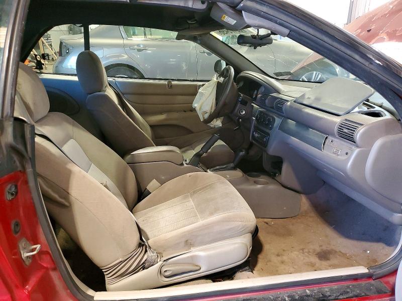 2006 Chrysler Sebring მანქანა იყიდება აუქციონზე, vin: 1C3EL75R96N136012, აუქციონის ნომერი: 63473496