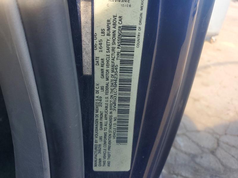 Продажа на аукционе авто 2006 Volkswagen New Beetle, vin: 3VWRG31C76M423545, номер лота: 60559596