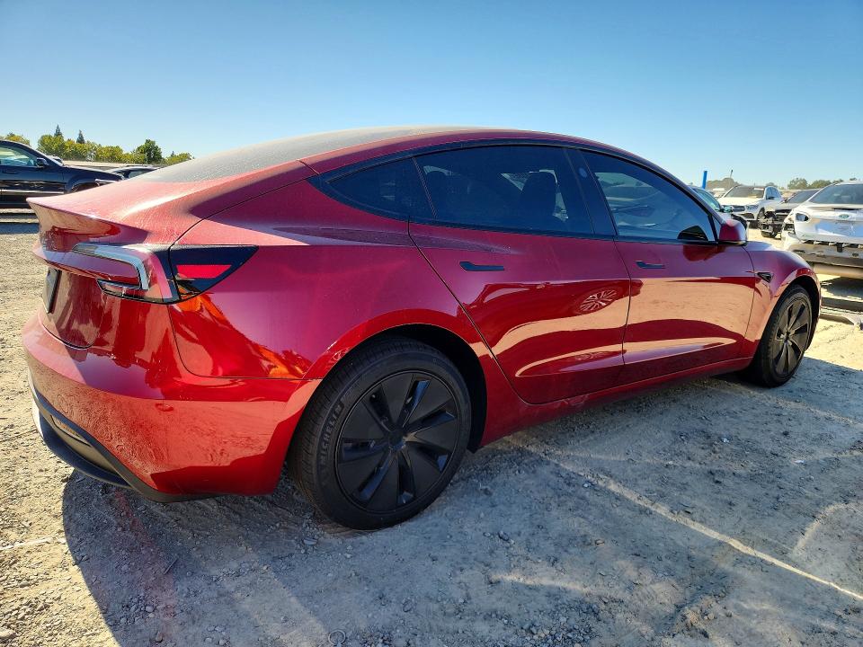 62211316 :رقم المزاد ، 5YJ3E1EA8SF987019 vin ، 2025 Tesla Model 3 مزاد بيع