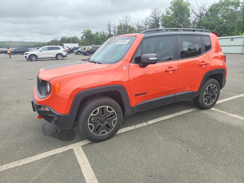 Aukcja sprzedaży 2016 Jeep Renegade, vin: ZACCJBCT1GPC97909, numer aukcji: 62488566