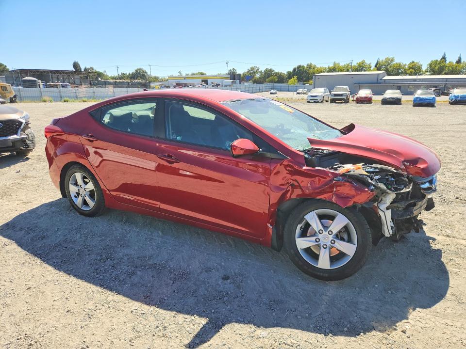 2013 Hyundai Elantra მანქანა იყიდება აუქციონზე, vin: KMHDH4AE5DU512276, აუქციონის ნომერი: 60880476