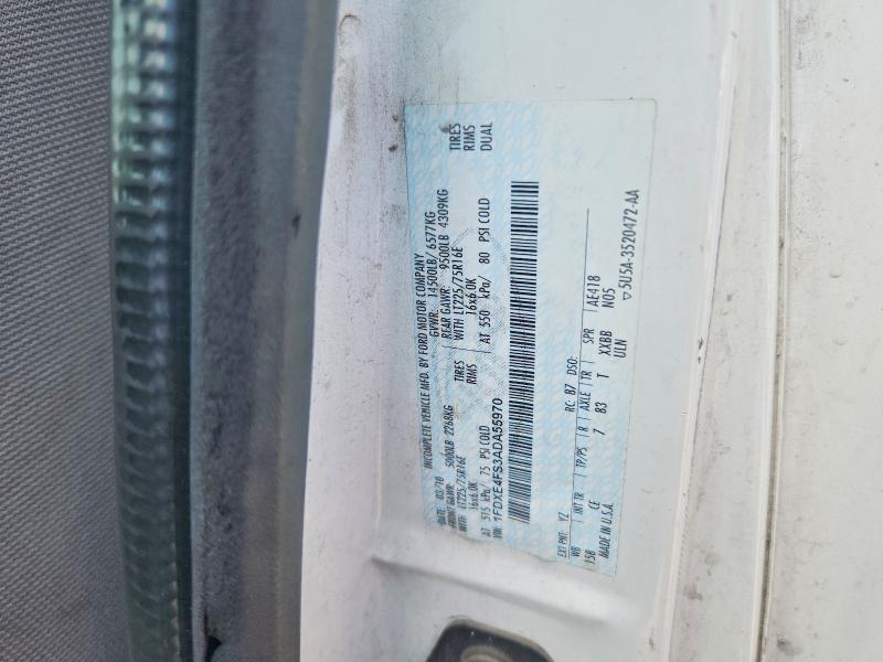 58978386 :رقم المزاد ، 1FDXE4FS3ADA55970 vin ، 2010 Ford Econoline مزاد بيع
