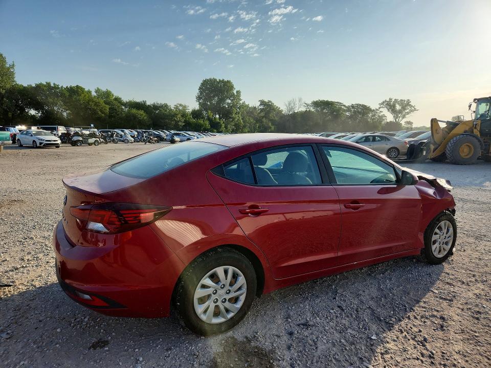 2019 Hyundai Elantra მანქანა იყიდება აუქციონზე, vin: KMHD74LF3KU754652, აუქციონის ნომერი: 62636176