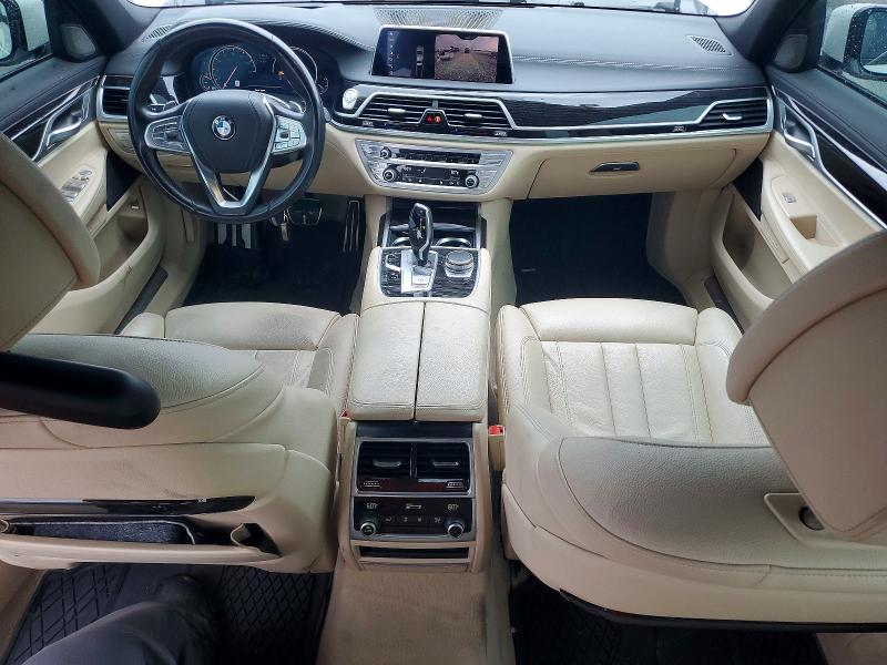 2019 Bmw 740 მანქანა იყიდება აუქციონზე, vin: WBA7E2C55KB218281, აუქციონის ნომერი: 61754706