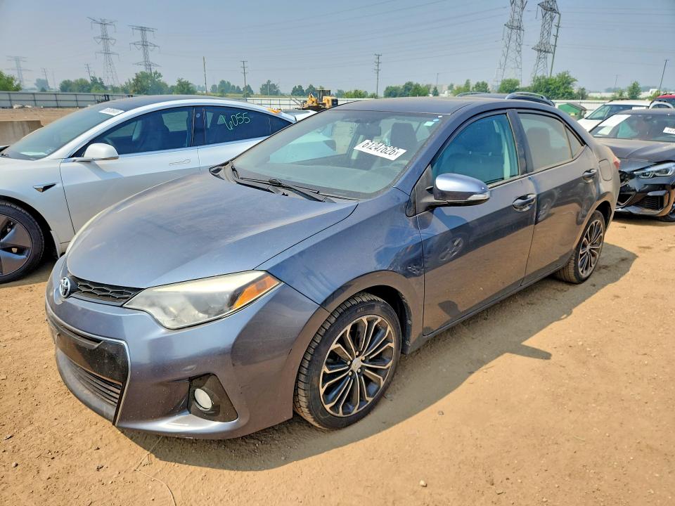 2015 Toyota Corolla მანქანა იყიდება აუქციონზე, vin: 2T1BURHE2FC365974, აუქციონის ნომერი: 61247626