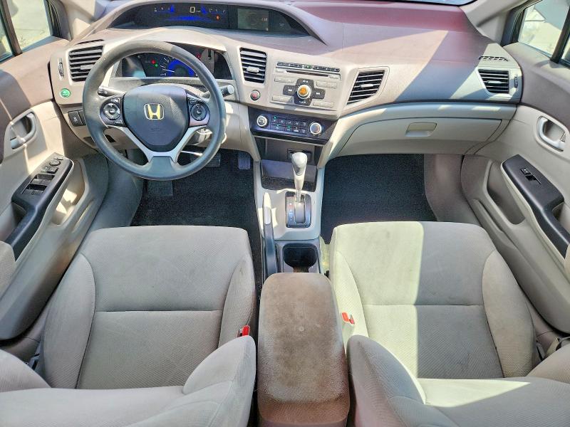 59621406 :رقم المزاد ، 2HGFB2F58CH555203 vin ، 2012 Honda Civic مزاد بيع