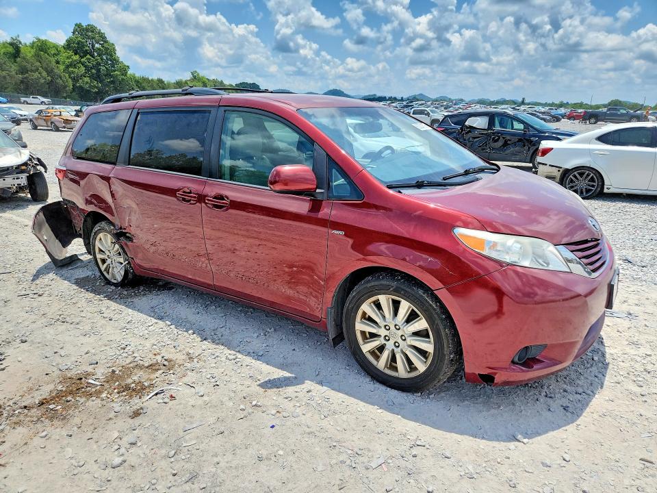 Aukcja sprzedaży 2017 Toyota Sienna, vin: 5TDJZ3DC8HS157543, numer aukcji: 60304576