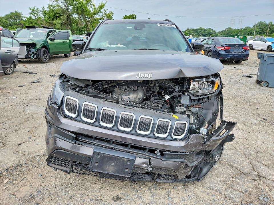 2022 Jeep Compass მანქანა იყიდება აუქციონზე, vin: 3C4NJDBB3NT132852, აუქციონის ნომერი: 61372626