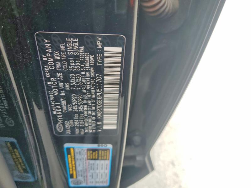 Продаж на аукціоні авто 2023 Hyundai Palisade, vin: KM8R7DGE6PU511707, номер лоту: 61871656