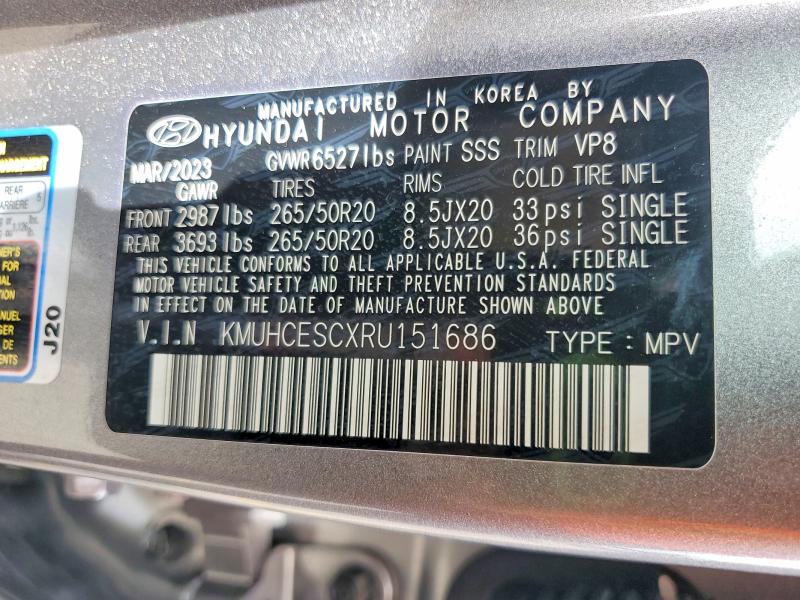 Продажа на аукционе авто 2024 Genesis Gv80, vin: KMUHCESCXRU151686, номер лота: 61343756