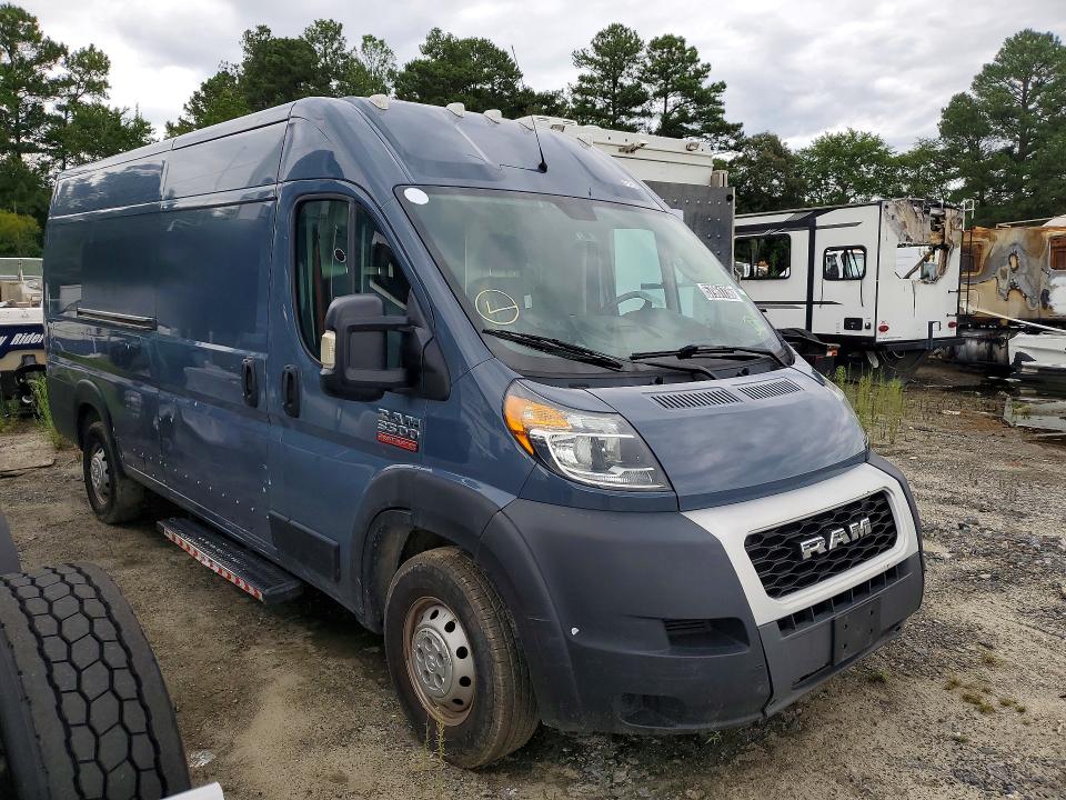 57961736 :رقم المزاد ، 3C6URVJG3LE129207 vin ، 2020 Ram Promaster 3500 مزاد بيع