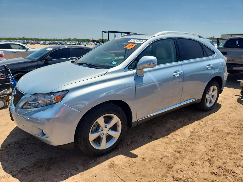 2010 Lexus Rx მანქანა იყიდება აუქციონზე, vin: 2T2BK1BA7AC029559, აუქციონის ნომერი: 62020306