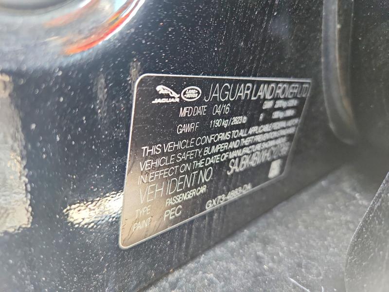 Продаж на аукціоні авто 2017 Jaguar Xf, vin: SAJBK4BVXHCY27969, номер лоту: 59862456
