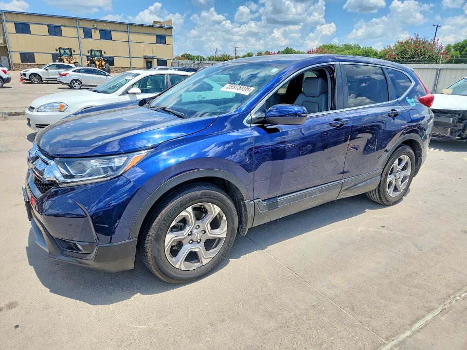 59975006 :رقم المزاد ، 7FARW1H89JE017019 vin ، 2018 Honda Cr-v مزاد بيع