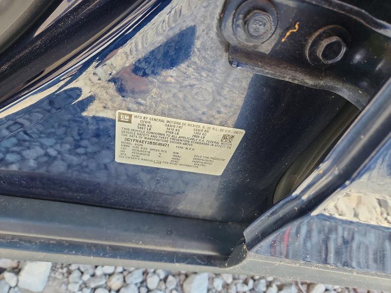 2011 Cadillac Srx მანქანა იყიდება აუქციონზე, vin: 3GYFNAEY3BS648471, აუქციონის ნომერი: 62977536
