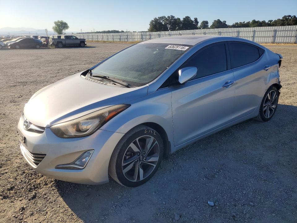 Продаж на аукціоні авто 2014 Hyundai Elantra, vin: KMHDH4AE2EU107512, номер лоту: 60628116