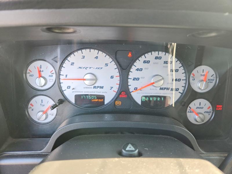 60566586 :رقم المزاد ، 3D7HA18H95G837466 vin ، 2005 Dodge Ram Srt10 مزاد بيع